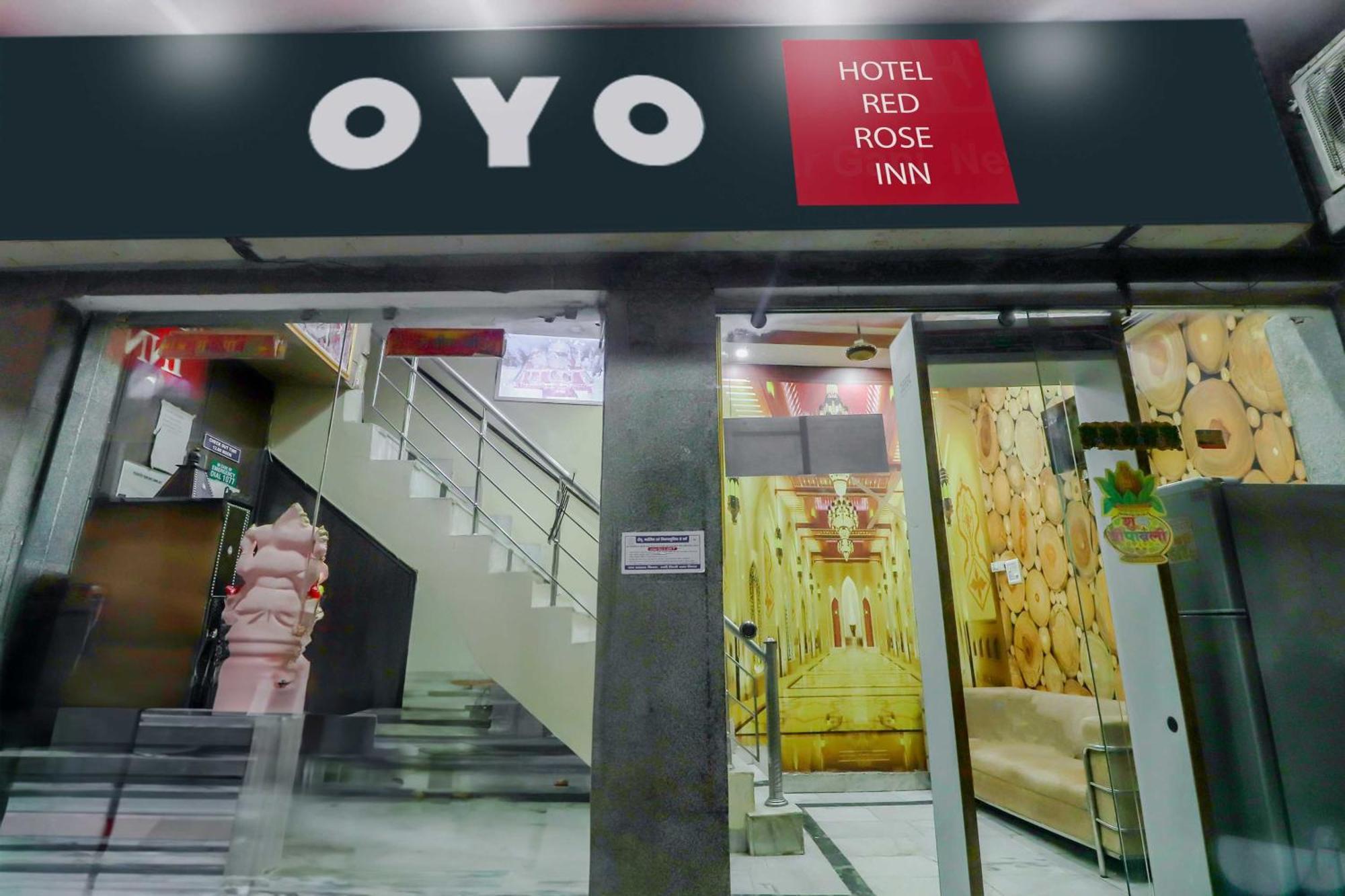 Oyo Flagship 81569 The Red Rose Inn Nuova Delhi Esterno foto