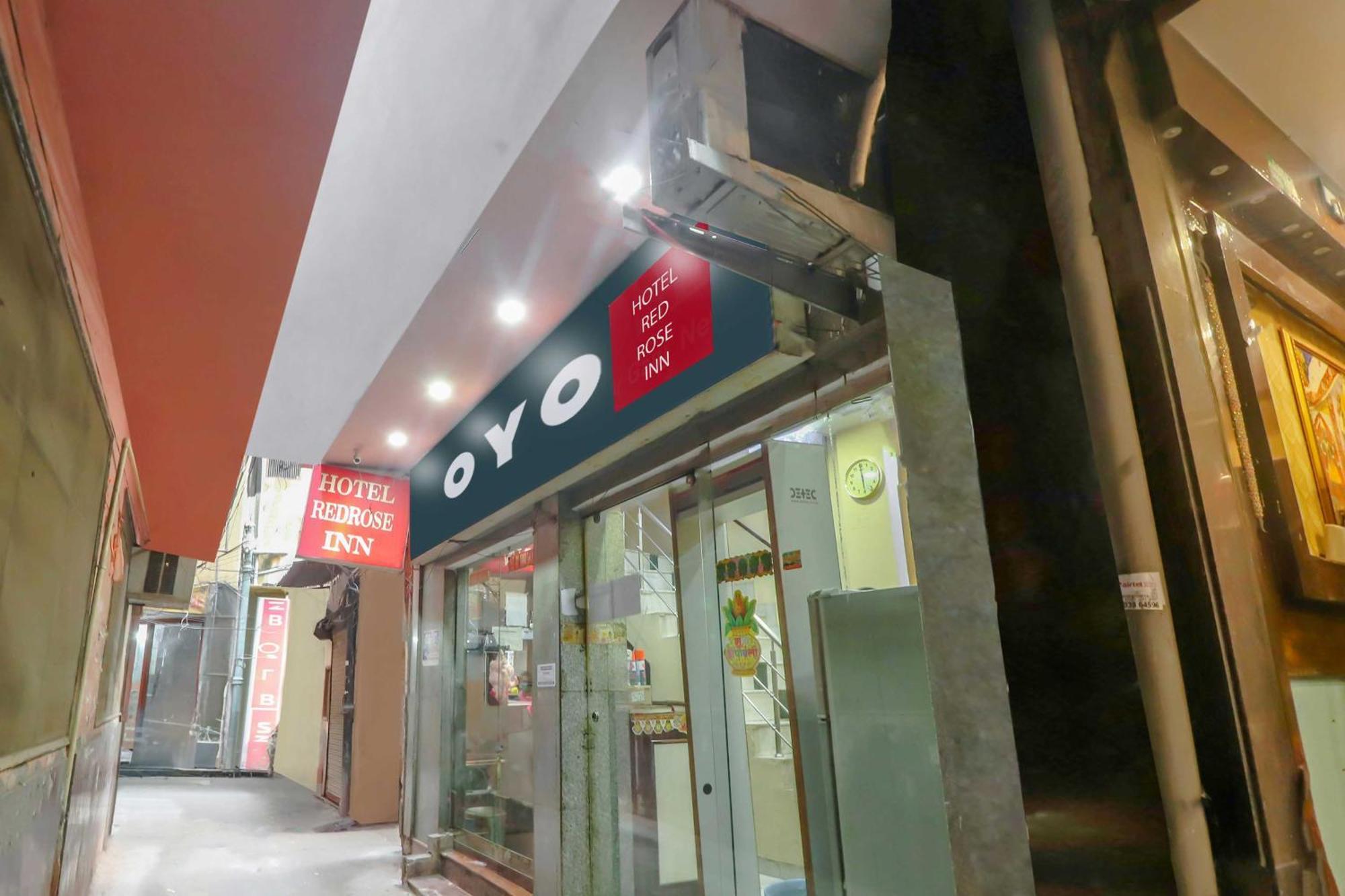 Oyo Flagship 81569 The Red Rose Inn Nuova Delhi Esterno foto